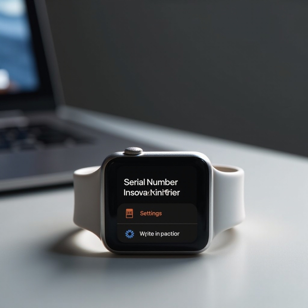 Apple Smart Watch serienummer controleren