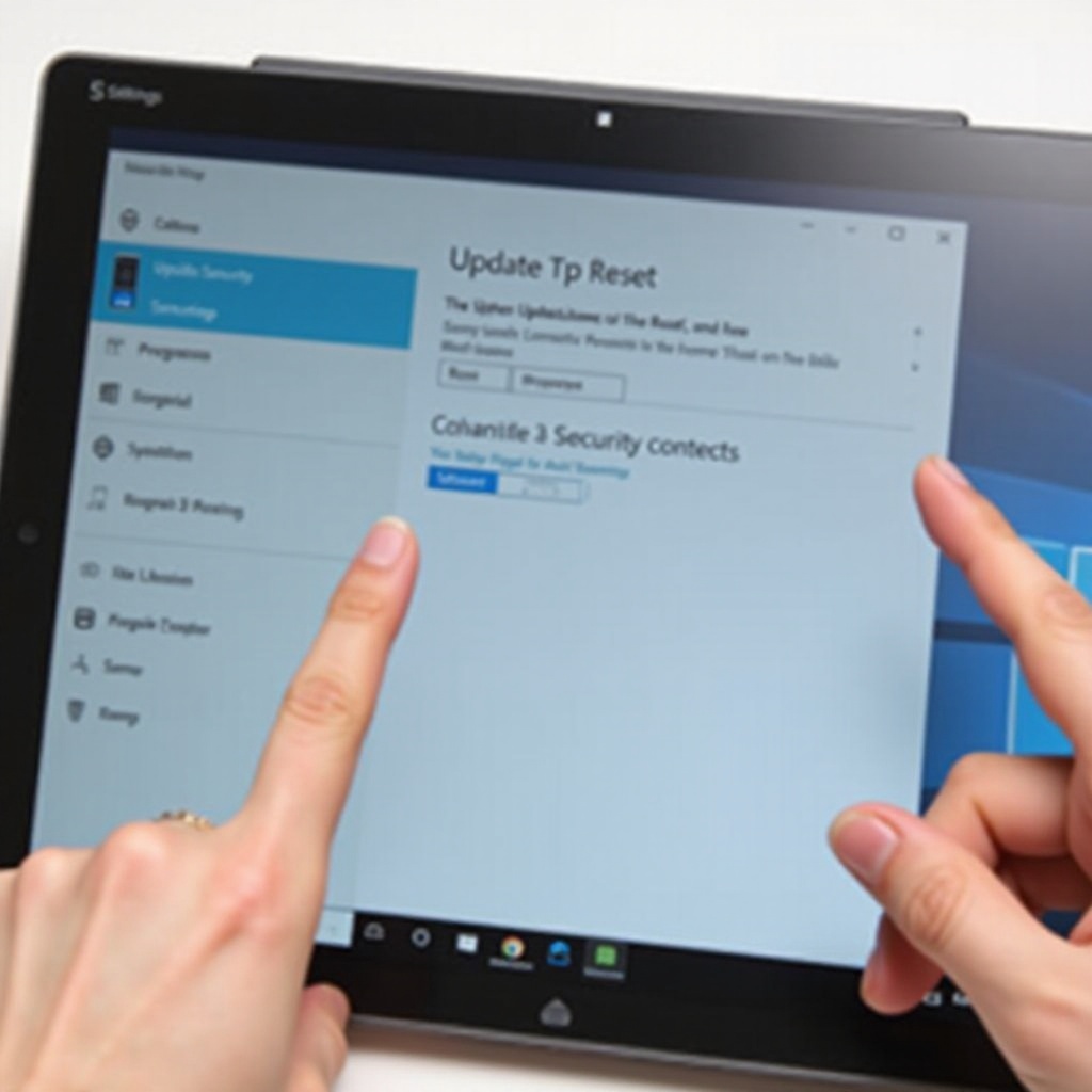 how to factory reset a surface tablet